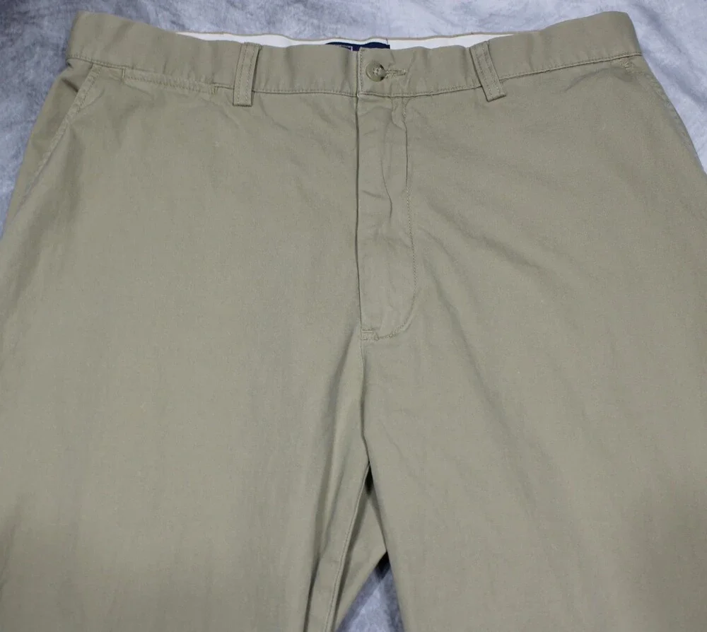 Vintage Polo Ralph Lauren Pants Mens 36x32 Beige Prospect Pant Chino Straight